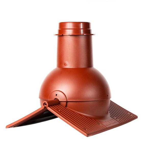 Коньковый вентиляционный выход Pipe-Cone для любого вида кровли