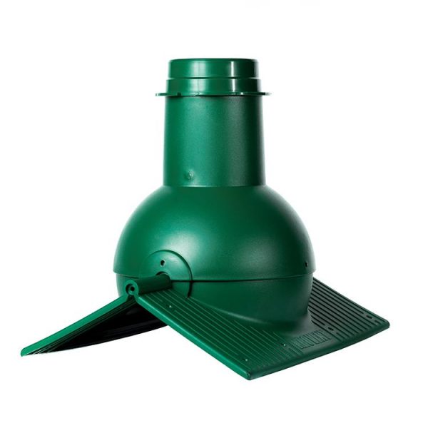 Коньковый вентиляционный выход Pipe-Cone для любого вида кровли