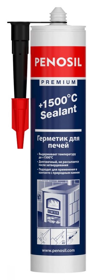 PENOSIL Premium Sealant герметик для каминов +1500°C