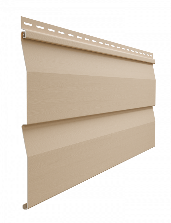Сайдинг Döcke STANDARD Корабельный брус D4,5D (Крем Брюле)