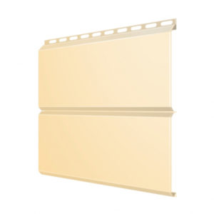 Металлический сайдинг ЕвроБрус Полиэстер RAL1015 0,4 мм